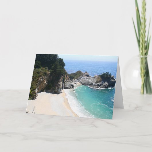 Staats-Parkwasserfall Julia Pfiefer Karte (Vorderseite)