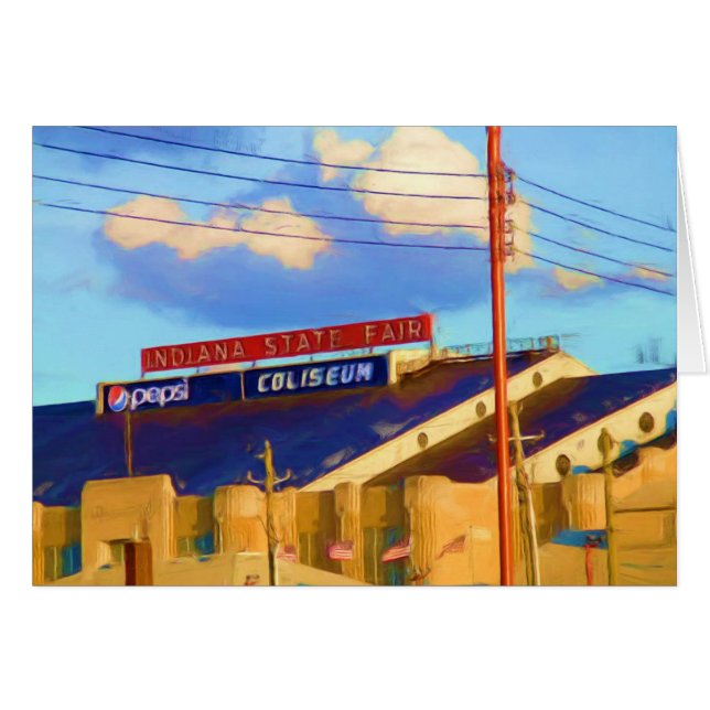 Staats-Rummelplätze, Kolosseum, Indianapolis, (Vorderseite (Horizontal))