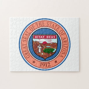 Staats Siegel von Arizona. Puzzle