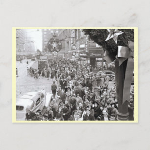 Staats-St., Weihnachten, Chicago, Illinois Vintag Feiertagspostkarte