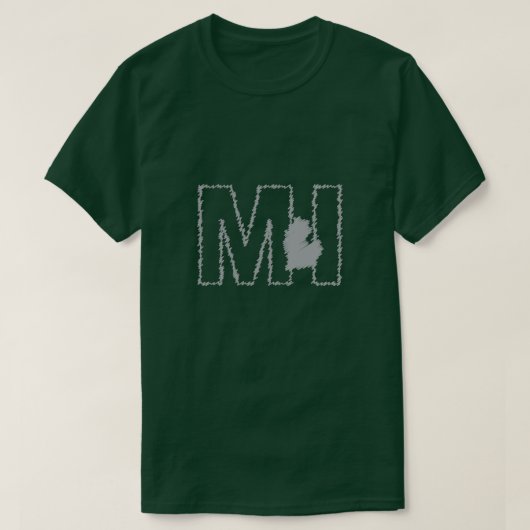 Staats-T - Shirt Michigans MI (Design vorne)