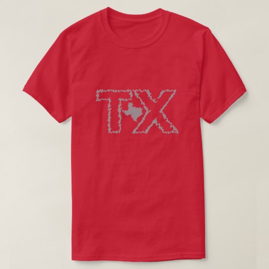 Staats-T - Shirt Texas TX (Design vorne)