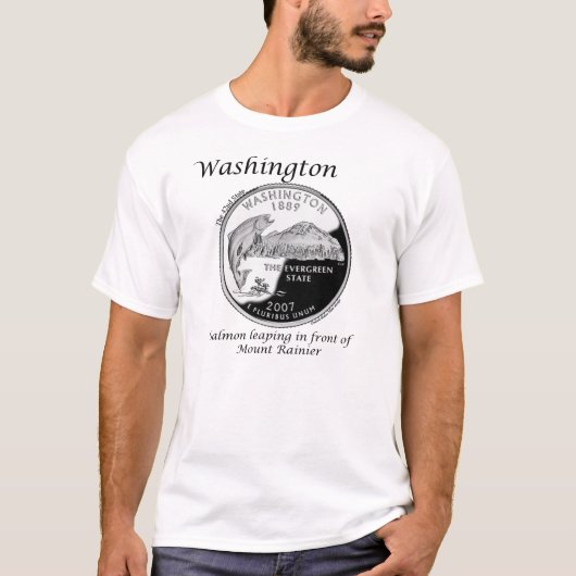 Staats-Viertel - Washington T-Shirt (Vorderseite)