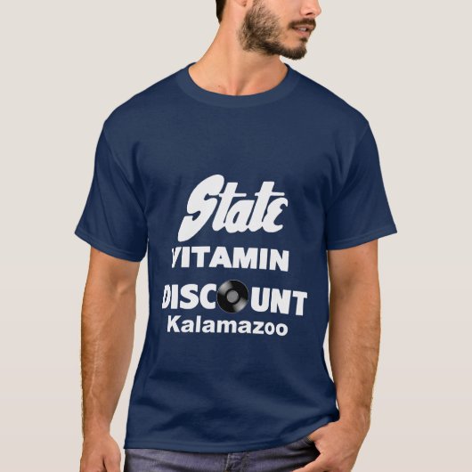 Staats-Vitamin-Diskontgeschäft von Kalamazoo T-Shirt (Vorderseite)