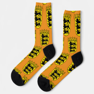 Staats-Wappen von Baden-Württemberg Große Ausführu Socken