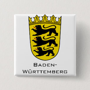 Staats-Wappen von Baden-Württemberg Große Version  Button