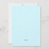 Staatsangehöriger pflegt Wochen-Karte Dankeskarte (Rückseite)