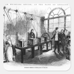 Staatsanleihe, Bank of England Quadratischer Aufkleber