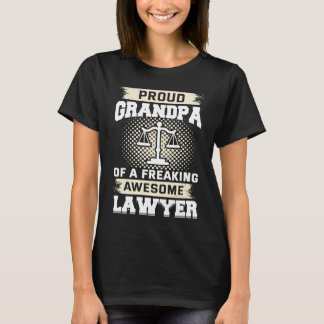 Staatsanwalt Anwalt Großvater Staatsanwalt Gra T-Shirt