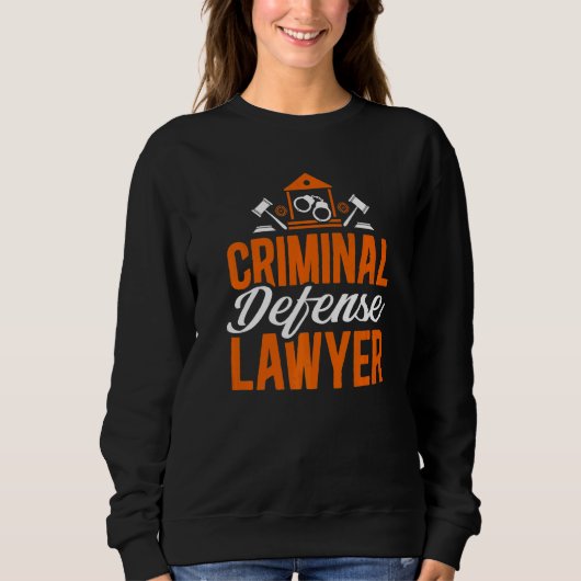 Staatsanwalt für Strafrecht La Sweatshirt (Vorderseite)