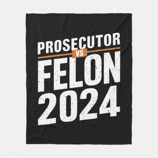 Staatsanwalt Vs Felon 2024 Fleecedecke (Vorderseite)