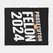 Staatsanwalt Vs Felon 2024 Fleecedecke (Vorderseite (Horizontal))
