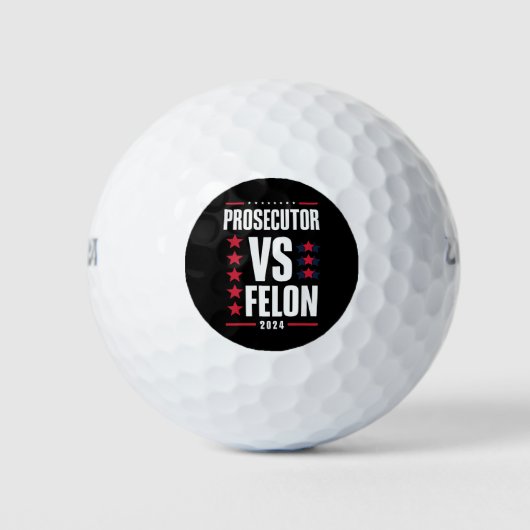Staatsanwalt Vs Felon 2024 Golfball (Vorderseite)