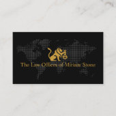 Staatsanwältin mit Visitenkarte (Vorderseite)