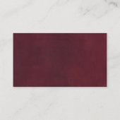 Staatsanwaltschaft Burgund Visitenkarte (Rückseite)