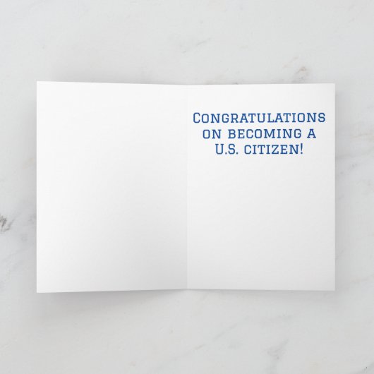 Staatsbürgerkarte Mexican American Karte (Innenseite)