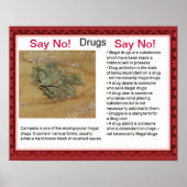 Staatsbürgerschaft, Lebenskompetenz Sage nein! Poster (Vorne)