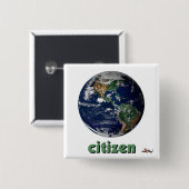 Staatsbürgerschafts-Knopf Button (Vorne & Hinten)
