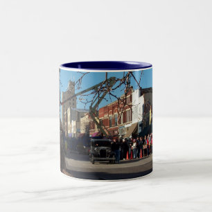 Staatsfeind-Chicago-Schuss Zweifarbige Tasse