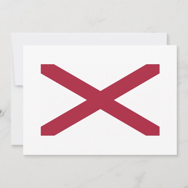 Staatsflagge Alabama (Vorderseite)