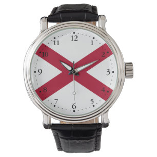 Staatsflagge Alabama Armbanduhr