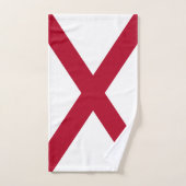 Staatsflagge Alabama Badhandtuch Set (Handtuch)