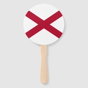 Staatsflagge Alabama Fächer