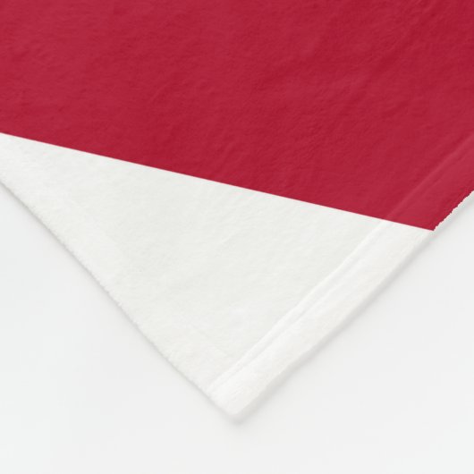 Staatsflagge Alabama Fleecedecke (Ecke)