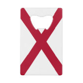 Staatsflagge Alabama Geldbeutel Flaschenöffner (Vorderseite)