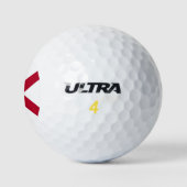 Staatsflagge Alabama Golfball (Logo)