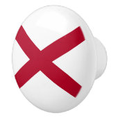 Staatsflagge Alabama Keramikknauf (Rechts)