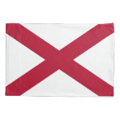 Staatsflagge Alabama Kissenbezug (Rückseite)