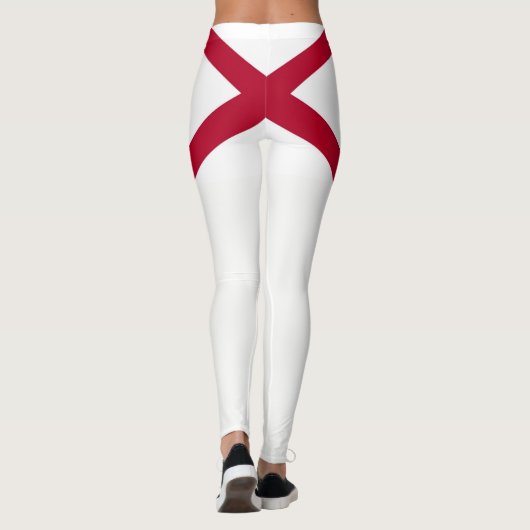 Staatsflagge Alabama Leggings (Rückseite)