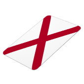 Staatsflagge Alabama Magnet (Linke Seite)