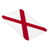Staatsflagge Alabama Magnet (Rechte Seite)