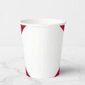 Staatsflagge Alabama Pappbecher (Rechts)