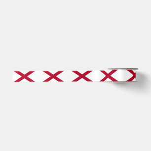 Staatsflagge Alabama Satinband