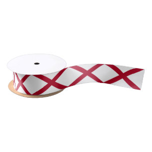 Staatsflagge Alabama Satinband