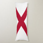 Staatsflagge Alabama Seitenschläferkissen (Vorderseite Vertikal)