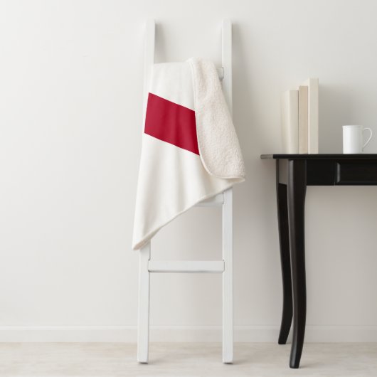 Staatsflagge Alabama Sherpadecke (Beispiel)