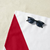 Staatsflagge Alabama Strandtuch (Beispiel)