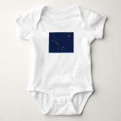 Staatsflagge Alaska Baby Strampler (Vorderseite)