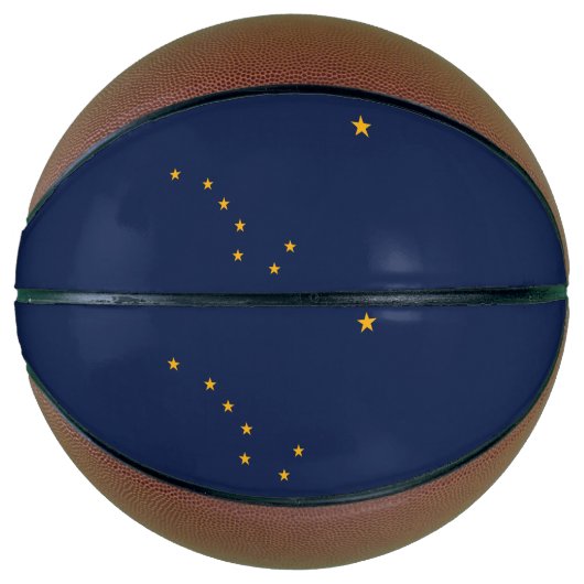 Staatsflagge Alaska Basketball (Vorderseite)