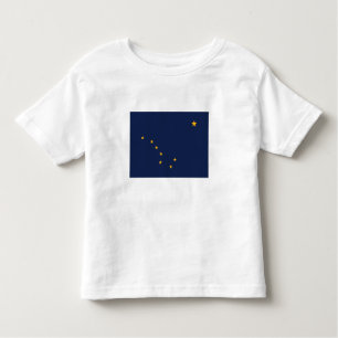 Staatsflagge Alaska Kleinkind T-shirt
