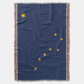 Staatsflagge Alaska Print Patriotic Decke (Vorderseite Vertikal)