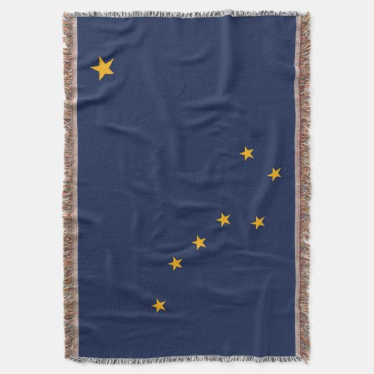 Staatsflagge Alaska Print Patriotic Decke (Vorderseite Vertikal)