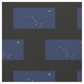 Staatsflagge Alaska Stoff (Nahaufnahme)