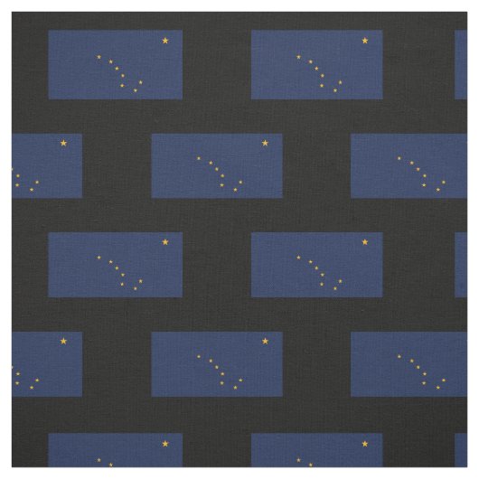 Staatsflagge Alaska Stoff (Muster)