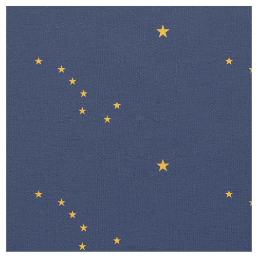 Staatsflagge Alaska Stoff (Nahaufnahme)