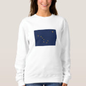 Staatsflagge Alaska Sweatshirt (Vorderseite)